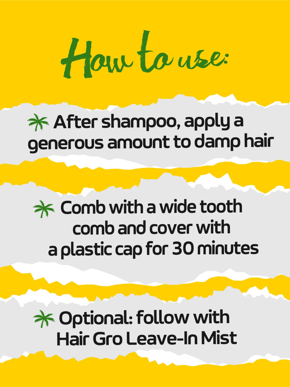 Tropic Isle Living Hair Gro Protein Conditioner (8 oz)