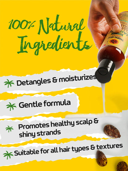 Tropic Isle Living Hair Gro Hair Growth Serum Drops (4 oz)
