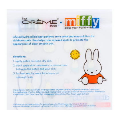 The Creme Shop X Miffy Clear As Day! Hydrocolloid Blemish Patches (21 Patches)