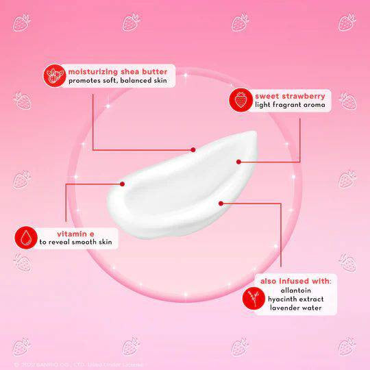 THE CREME SHOP Hello Kitty Moisturizing Hand Cream - Sweet Strawberry