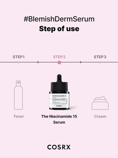 COSRX The Niacinamide 15 Serum (0.67 oz)