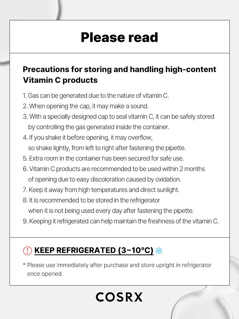 COSRX The Vitamin C 23 Serum (0.67 oz)