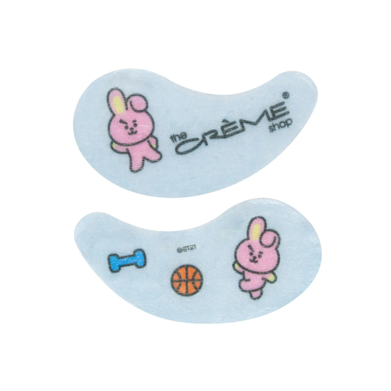 THE CREME SHOP BT21 "Brighten Up" COOKY Hydrogel Under Eye Patches