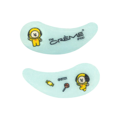 THE CREME SHOP BT21 "Work Hard, Rest Hard!" CHIMMY Hydrogel Under Eye Patches