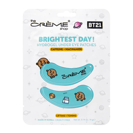 THE CREME SHOP "Brightest Day!" SHOOKY Hydrogel Under Eye Patches