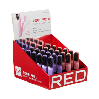 RED Folding Edge Brush (24pcs)