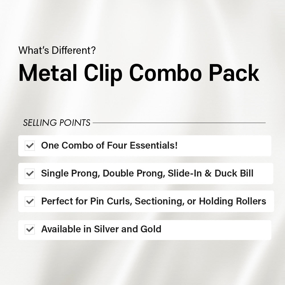 RED Metal Clip Combo Pack