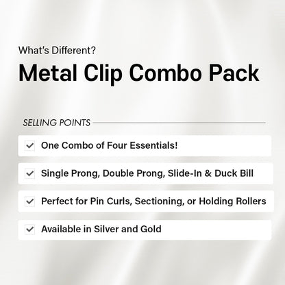 RED Metal Clip Combo Pack