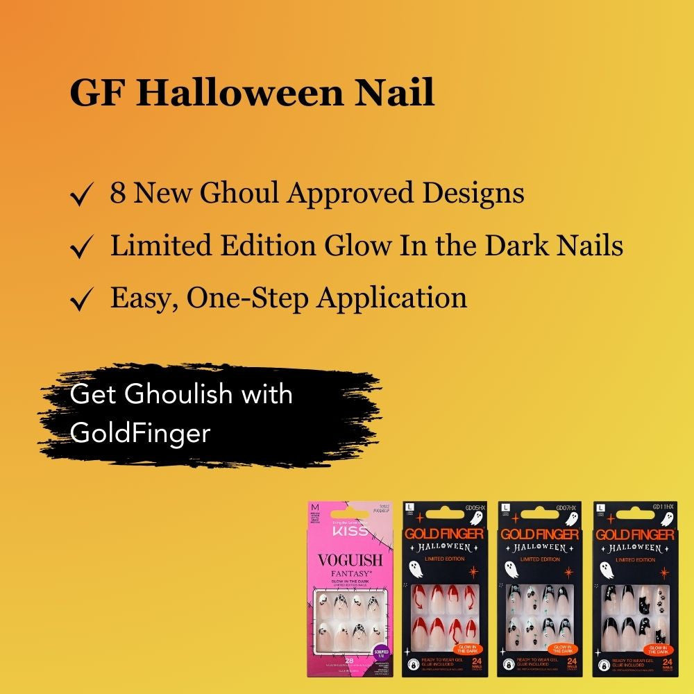 Kiss Gold Finger Holloween Limited Edition - GHOSTED