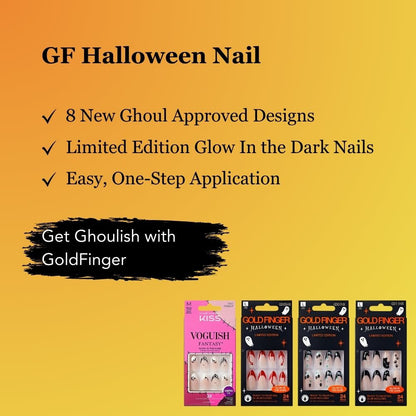 Kiss Gold Finger Holloween Limited Edition - GHOSTED