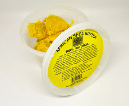 RA Cosmetics 100% Natural African Shea Butter (Yellow Chunky)