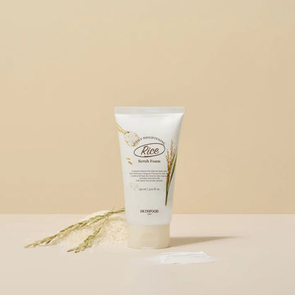 [SKINFOOD] Rice Daily Brightening Scrub Foam (5.07oz)