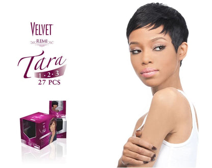OUTRE Remy Human Hair Velvet Tara 1"2"3" (27PCS)