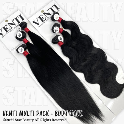 VENTI 100% Human Hair Bundle Multi Pack - Straight