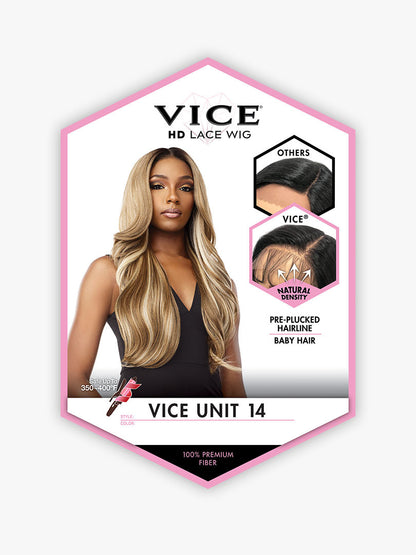SENSATIONNEL Synthetic Hair Vice HD Lace Front Wig - VICE UNIT 13