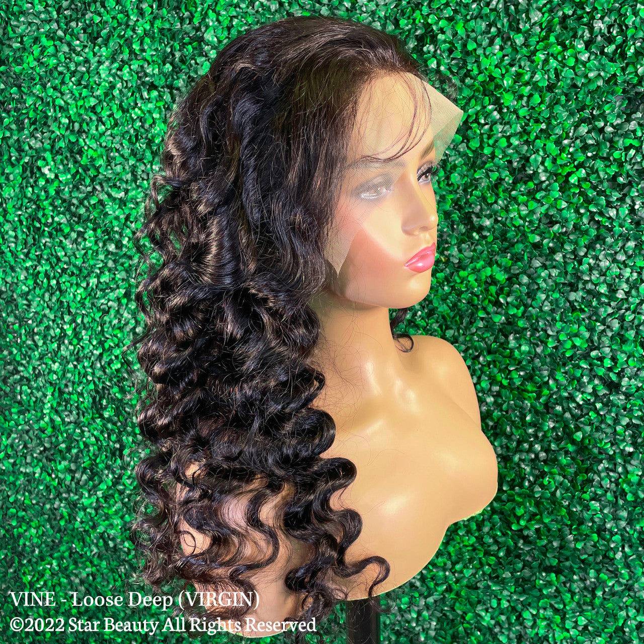Vine Reserve Mink Brazilian 100% Human Remy HD 13x4 Lace Wig - Loose Deep (20" - 30")