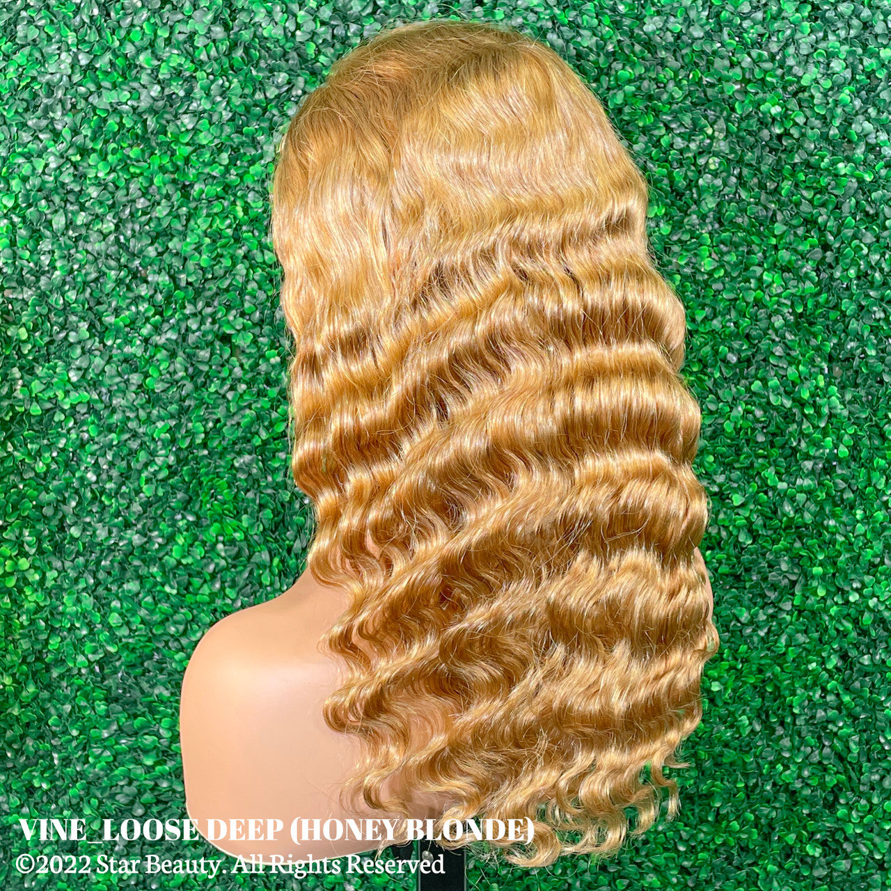 Vine Reserve Mink Brazilian 100% Human Remy HD 13x4 Lace Wig - Loose Deep (20"-22") [Honey Blonde]