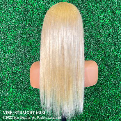 Vine Reserve Mink Brazilian 100% Human Remy HD 13x4 Lace Wig - Straight (20"-22") [613]