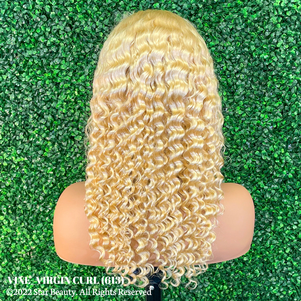 Vine Reserve Mink Brazilian 100% Human Remy HD 13x4 Lace Wig - V Curly (20"-22") [613]