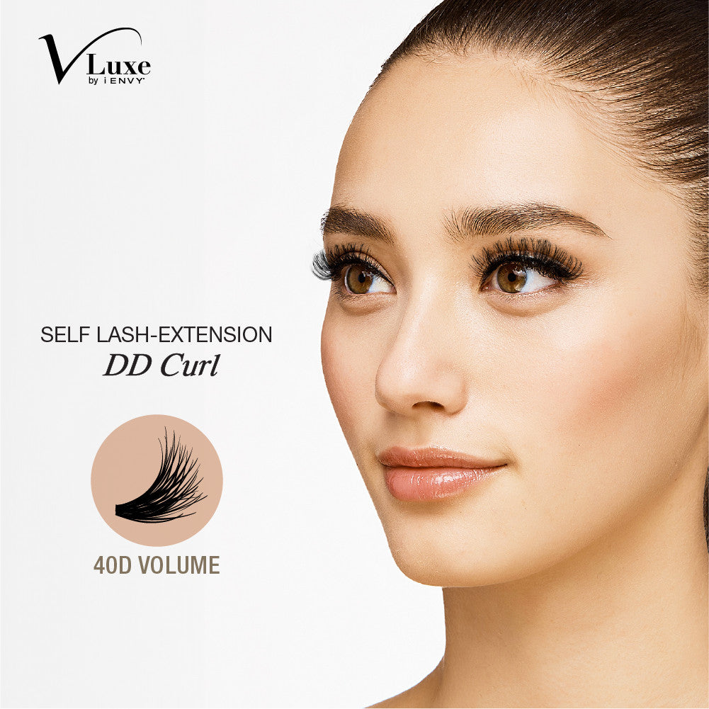 VLuxe CC & DD Curl Faux Mink Lash Clusters (12–16mm) DIY Lash Extensions