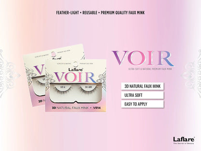 Laflare Natural 3D Voir Faux Mink Lash