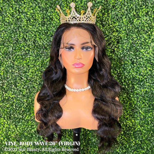 Vine Reserve Mink Brazilian 100% Human Remy HD 13x4 Lace Wig - Body Wave (20"-30")