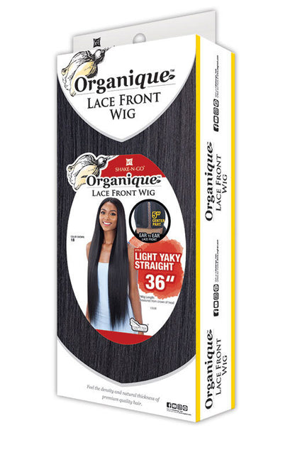 SHAKE N GO Organique Lace Front Wig - Light Yaki Straight 36"