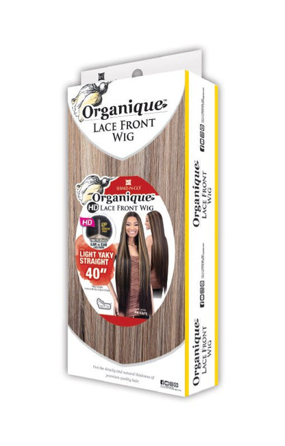 SHAKE N GO Organique Lace Front Wig - Light Yaki Straight 40"