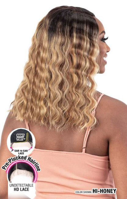 SHAKE N GO Freetress Equal Level Up Synthetic HD Lace Front Wig - Eliana