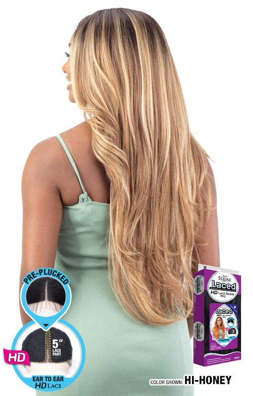 SHAKE N GO Freetress Equal Laced Synthetic HD Lace Front Wig - Jayana