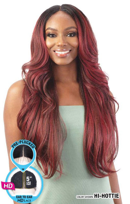 SHAKE N GO Freetress Equal Laced Synthetic HD Lace Front Wig - Jayana