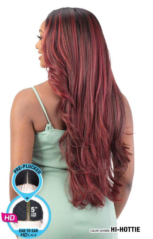 SHAKE N GO Freetress Equal Laced Synthetic HD Lace Front Wig - Jayana