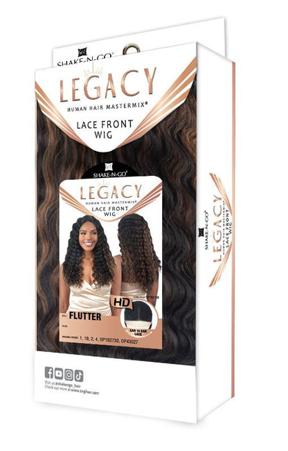 SHAKE N GO LEGACY Synthetic HD Lace Front Wig - FLUTTER
