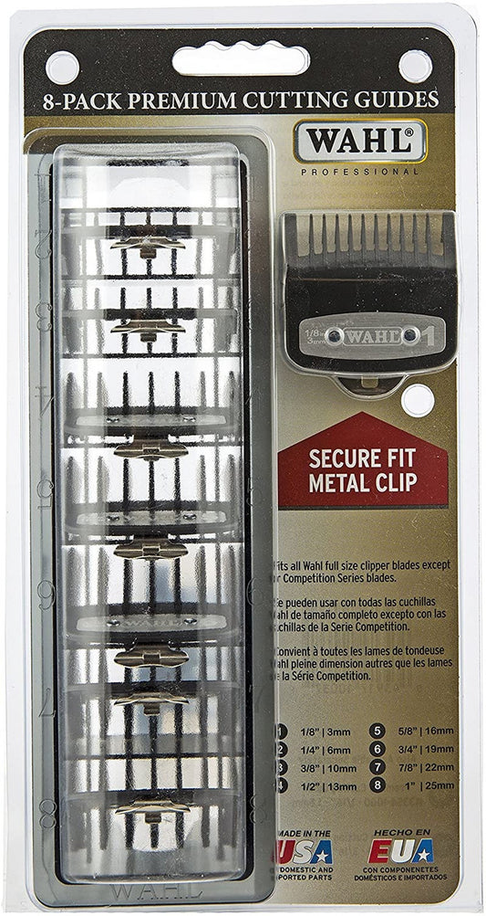 WAHL 8 Pack Premium Cutting Guides