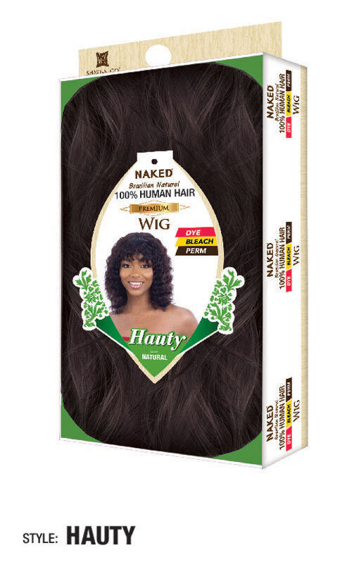 SHAKE N GO Naked 100% Human Hair Premium wig - HAUTY