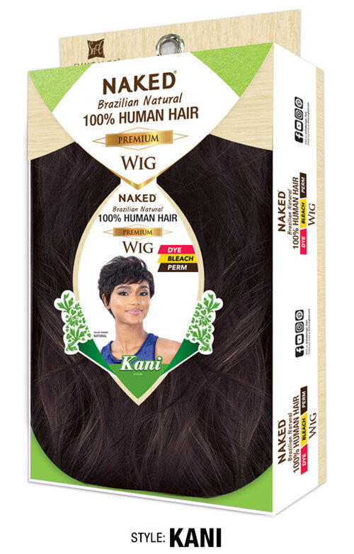 SHAKE N GO Naked 100% Human Hair Premium Full wig - KANI