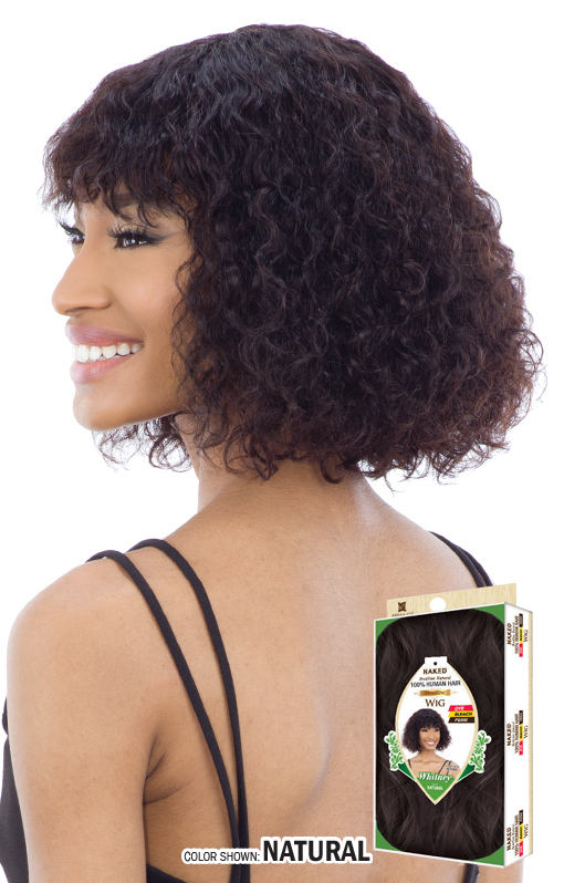 SHAKE N GO Naked 100% Human Hair Premium Wig - WHITNEY