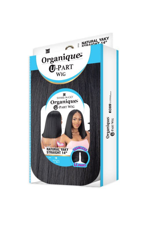 SHAKE N GO Synthetic Organique Natural Yaky Straight 14"
