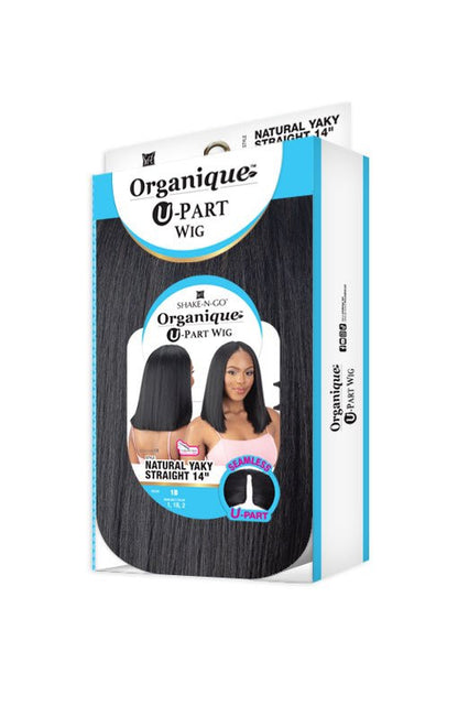 SHAKE N GO Synthetic Organique Natural Yaky Straight 14"