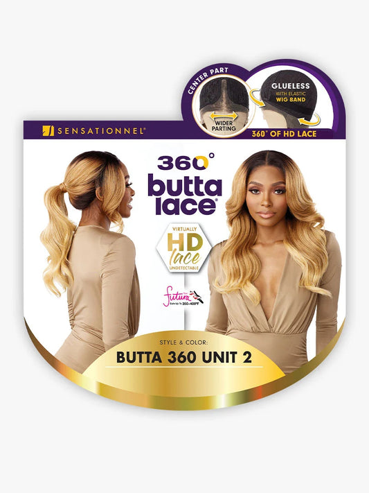 SENSATIONNEL Butta Pre-Cut Synthetic HD Glueless Lace Wig - BUTTA 360 UNIT 2