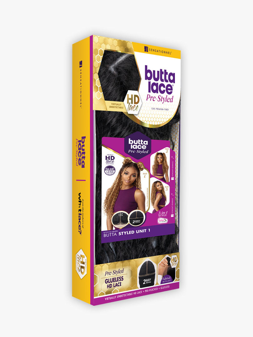 SENSATIONNEL Butta PRE-STYLED Synthetic HD Lace Wig - UNIT 1