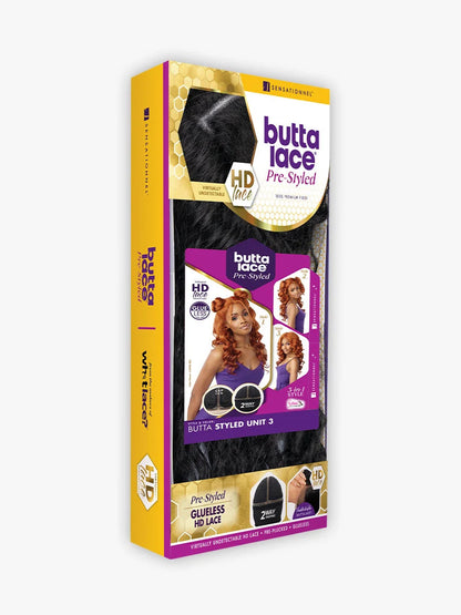 SENSATIONNEL Butta PRE-STYLED Synthetic HD Lace Wig - UNIT 3