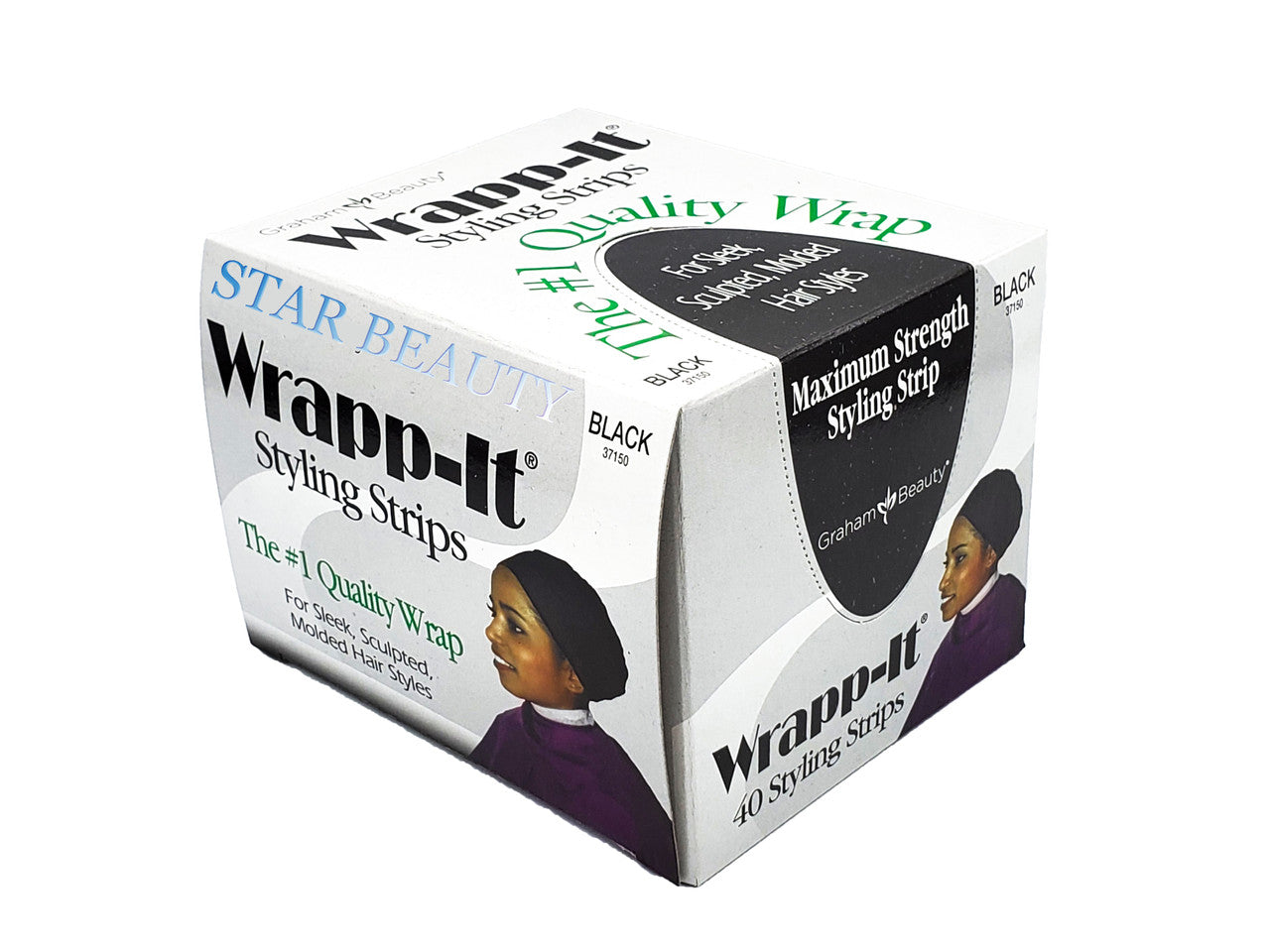Graham Wrapp-It Styling Strips Black
