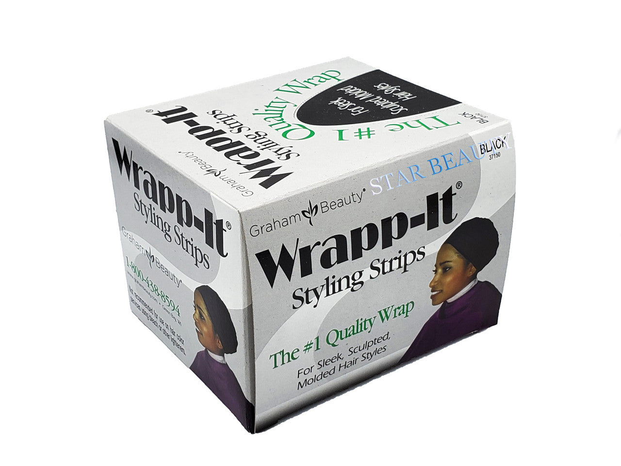 Graham Wrapp-It Styling Strips Black