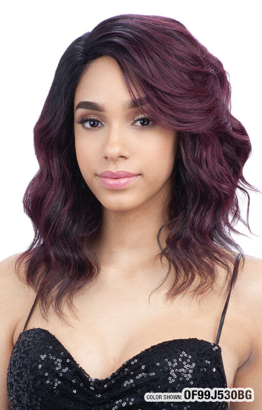 SHAKE N GO FreeTress Equal Synthetic Lace Front Invisible L Part Wig - CHASTY