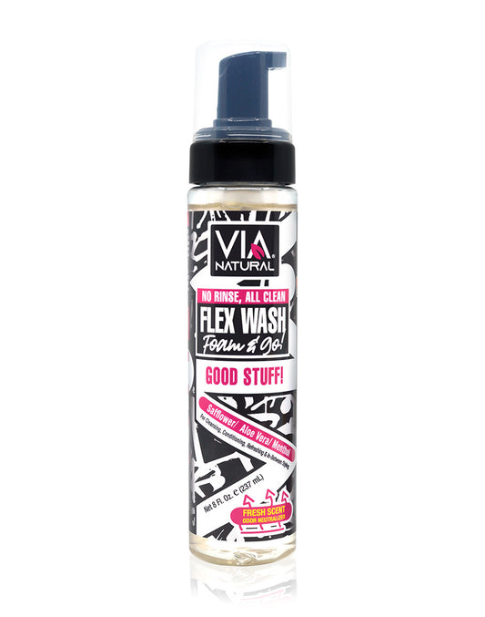 VIA NATURAL Good Stuff Flex Wash Foam & Go