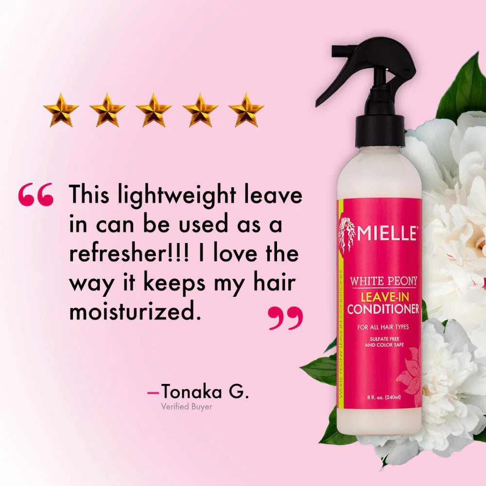 MIELLE White Peony Leave-In Conditioner