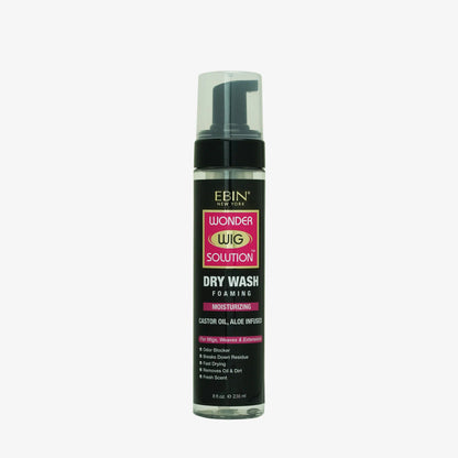 Ebin New York Wonder Wig Solution Dry Wash Foam (8 oz)
