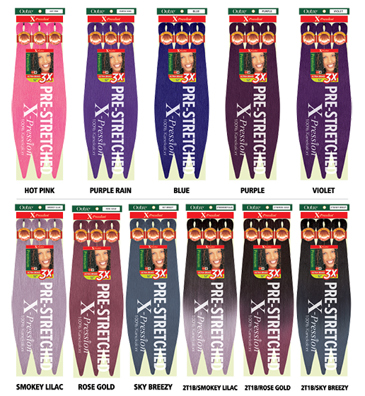 [WHOLESALE] OUTRE 3X X-Pression Pre-Stretched Braid 52"