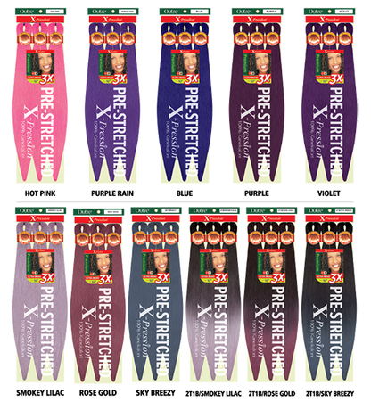 [WHOLESALE] OUTRE 3X X-Pression Pre-Stretched Braid 52"
